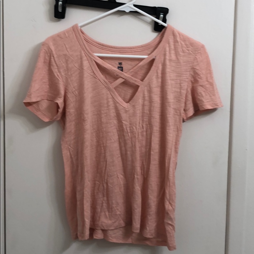 A pink t shirt
